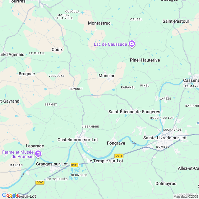 Approximate location
