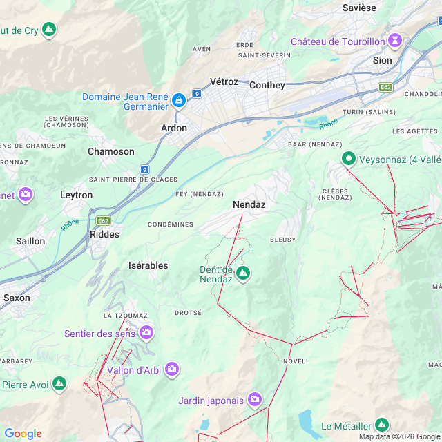 Approximate location