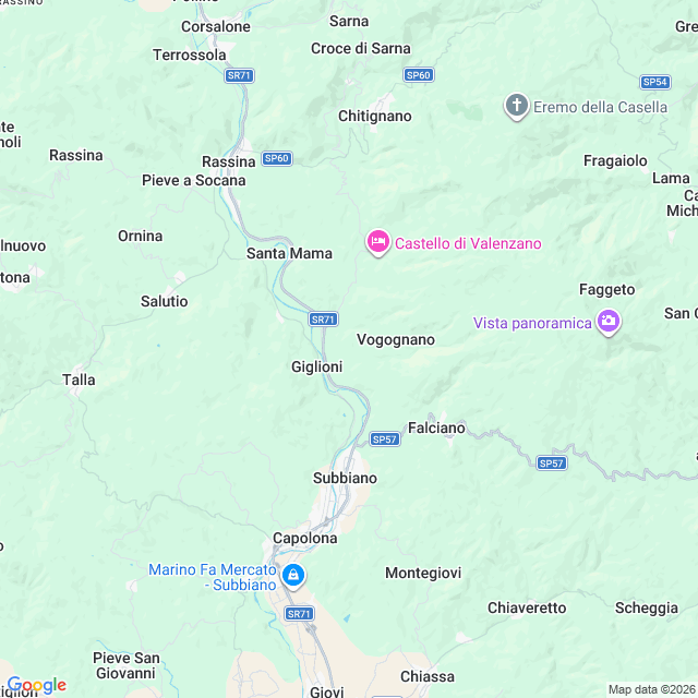 Approximate location