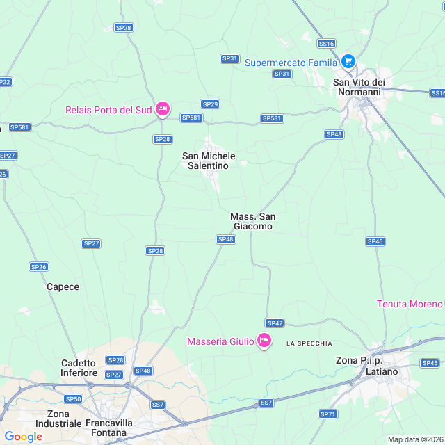 Approximate location