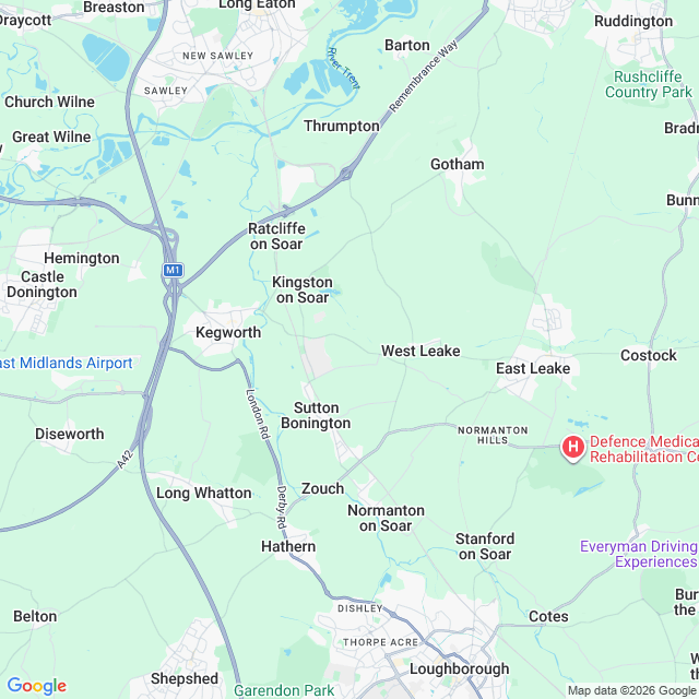 Approximate location