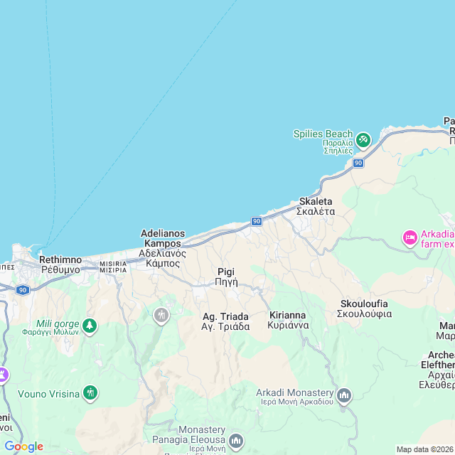 Approximate location