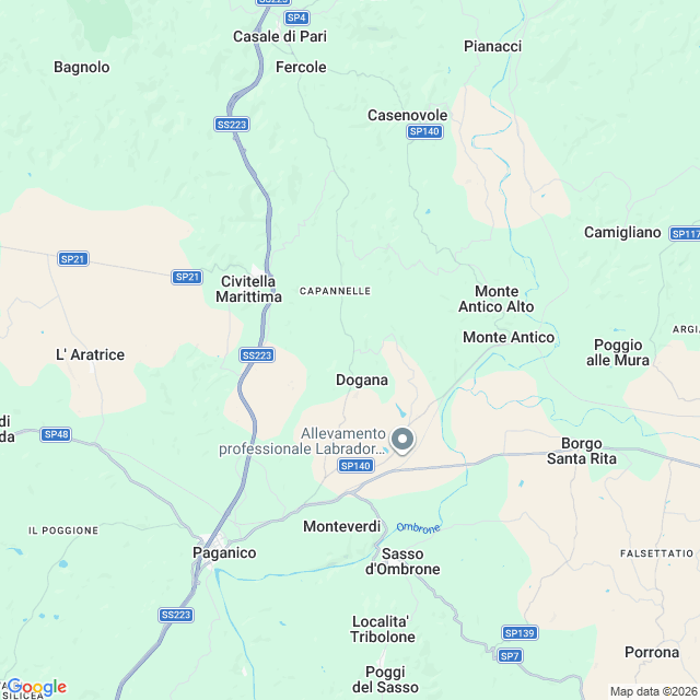 Approximate location