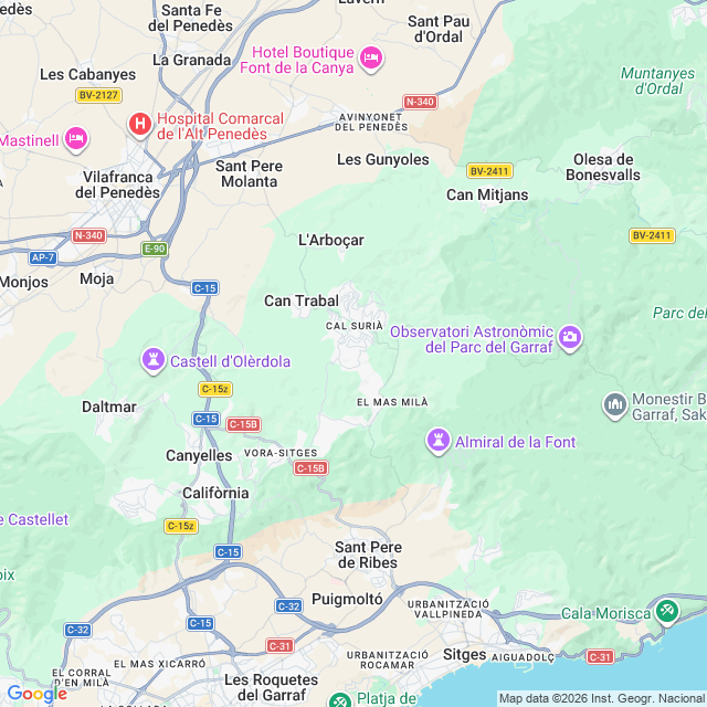 Approximate location
