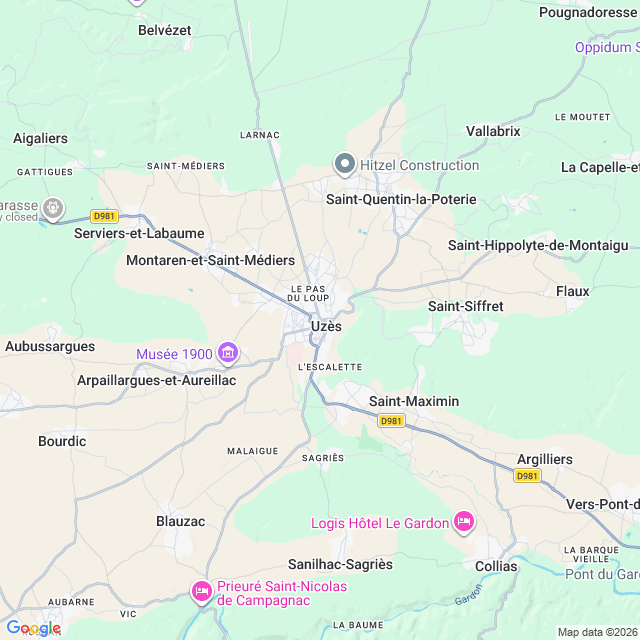 Approximate location