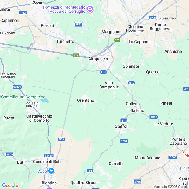 Approximate location