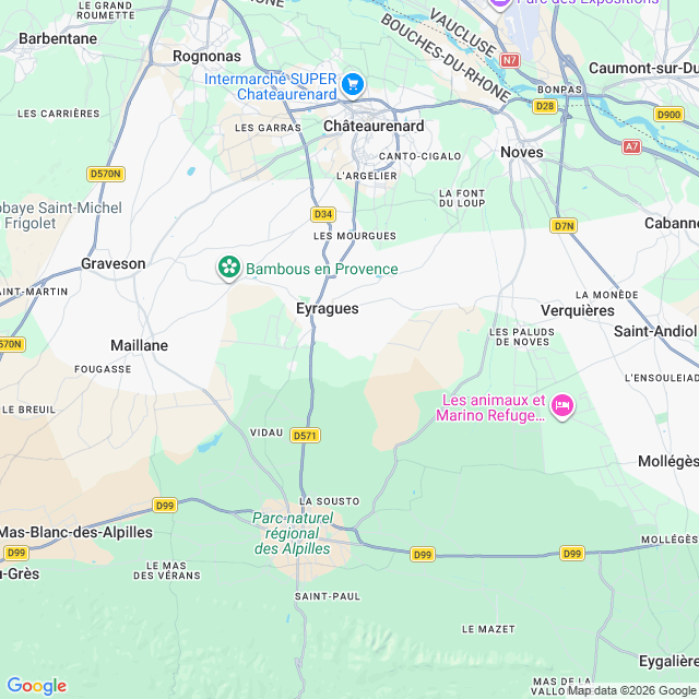 Approximate location