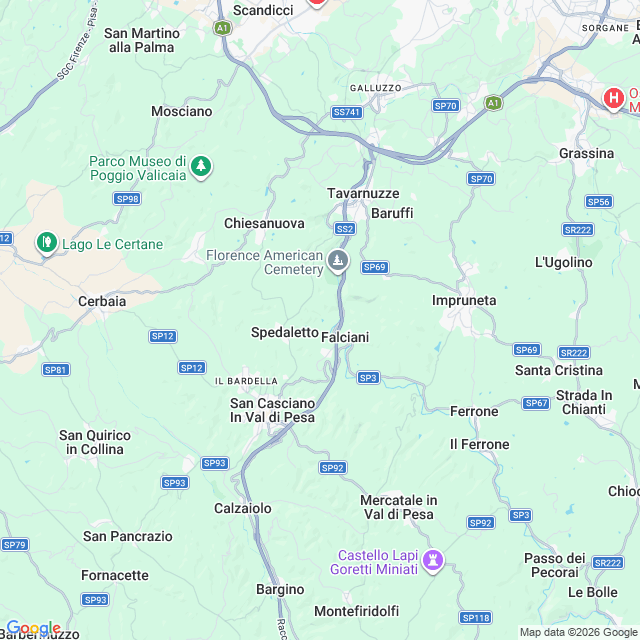 Approximate location