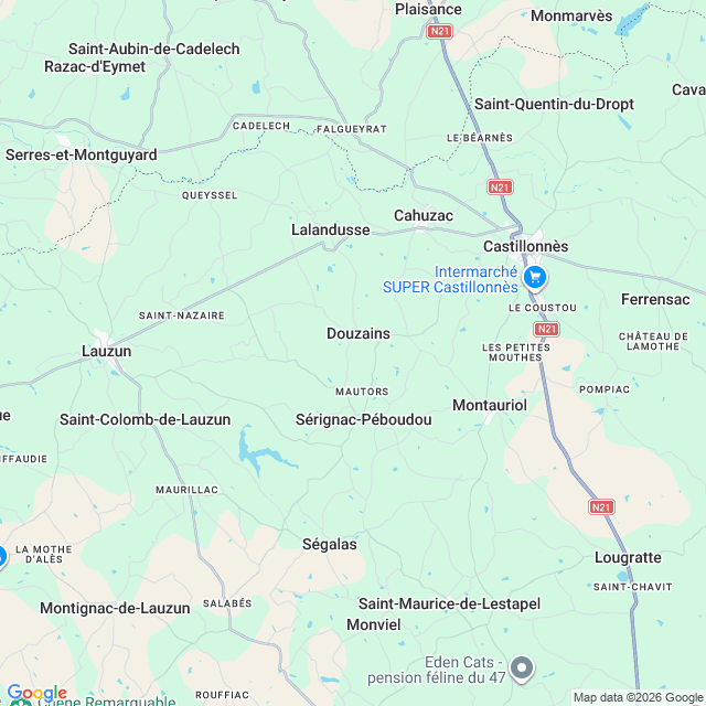 Approximate location