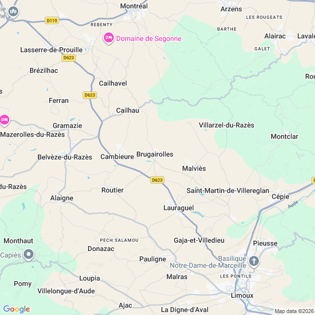 Approximate location