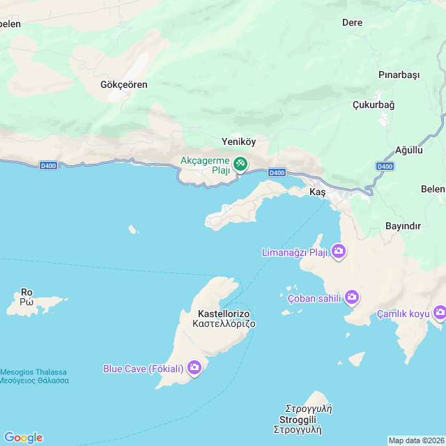 Approximate location