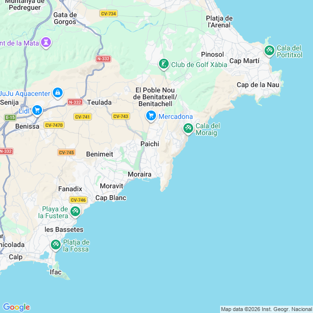 Approximate location
