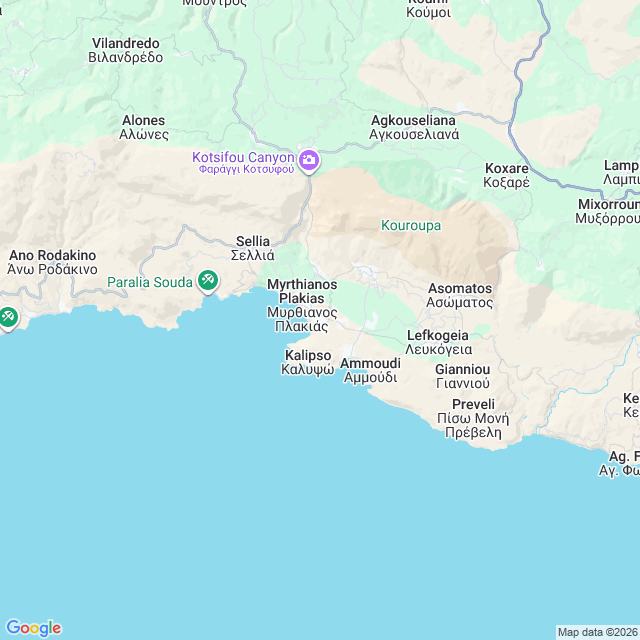 Approximate location