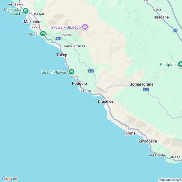 Approximate location