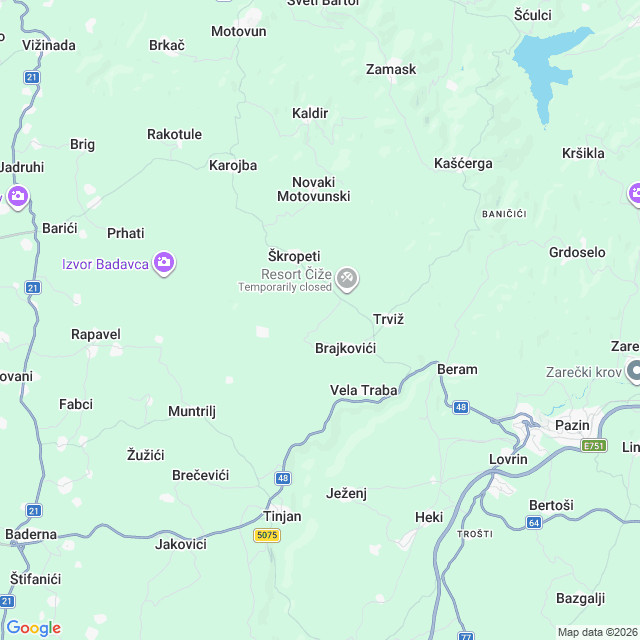 Approximate location