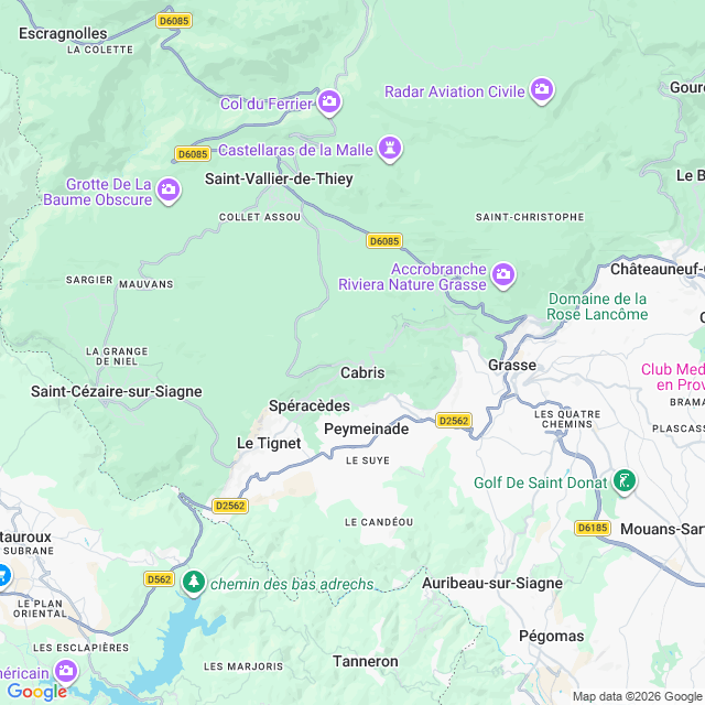 Approximate location