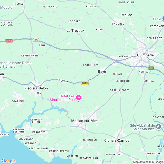 Approximate location