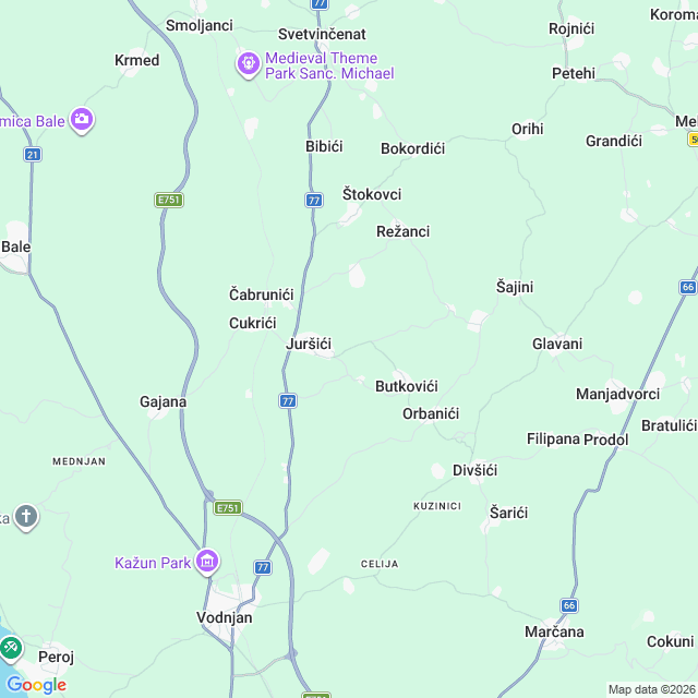 Approximate location