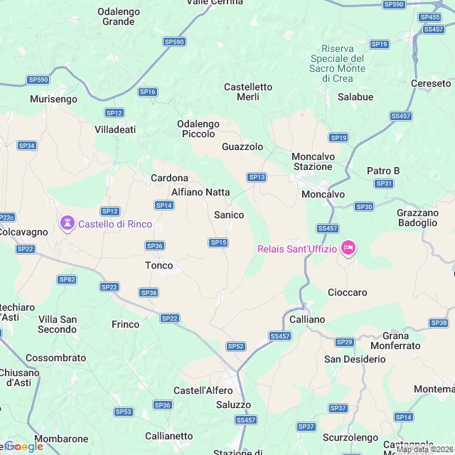 Approximate location
