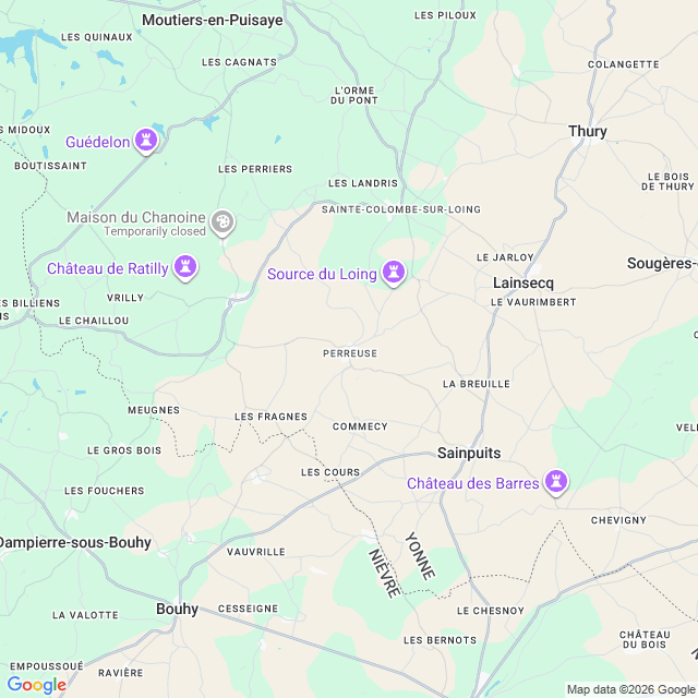Approximate location