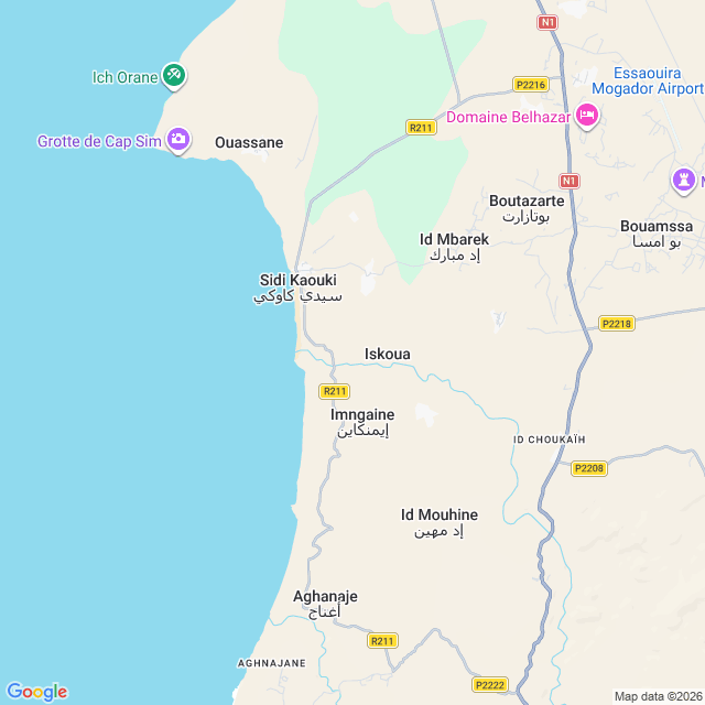 Approximate location