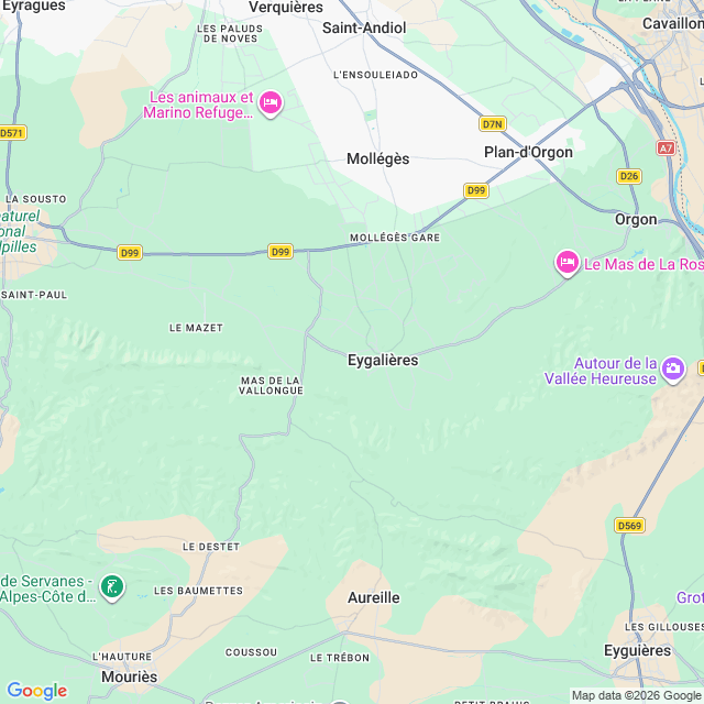 Approximate location