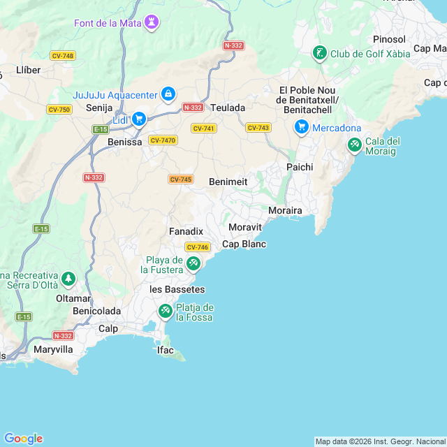 Approximate location