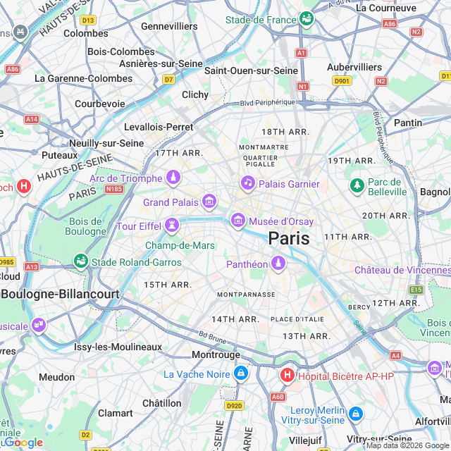 Approximate location