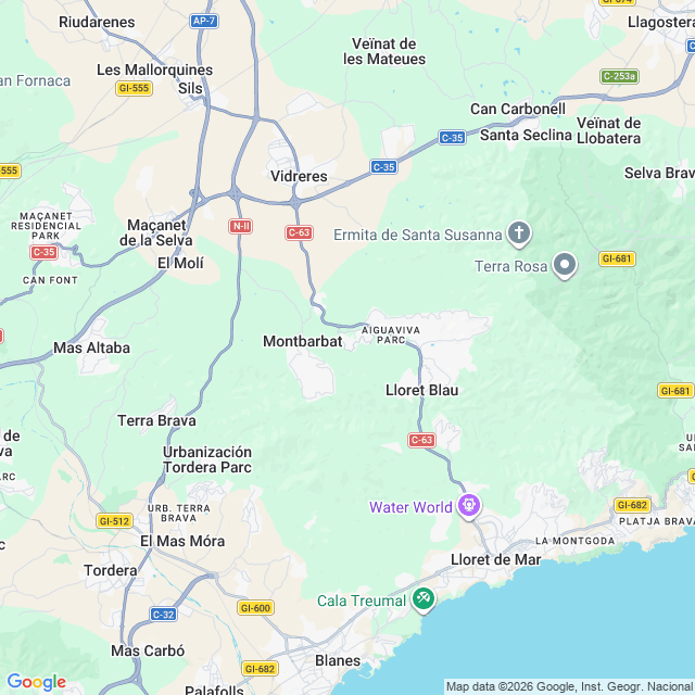 Approximate location