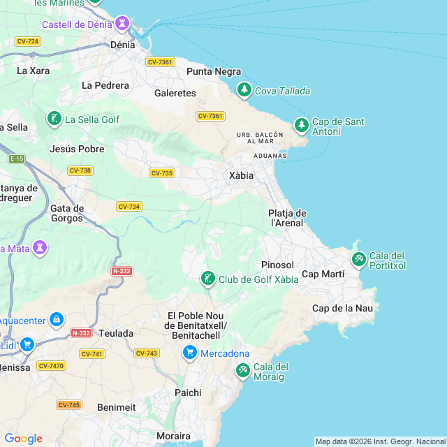 Approximate location