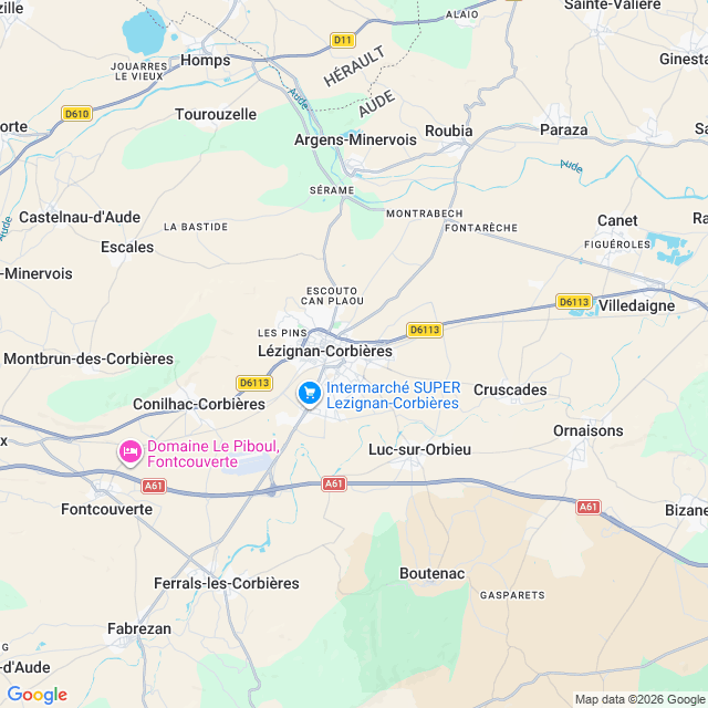 Approximate location
