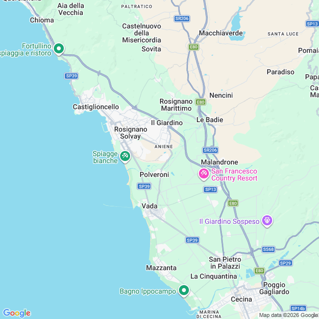Approximate location