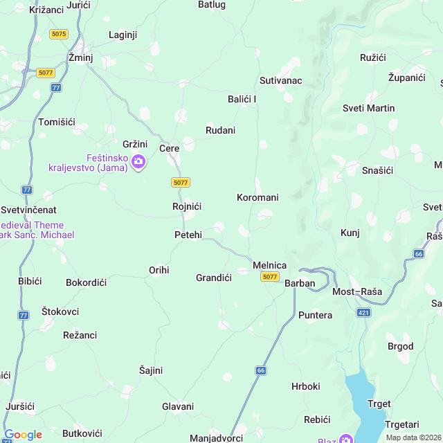 Approximate location