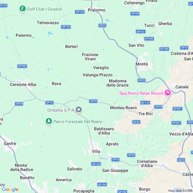 Approximate location