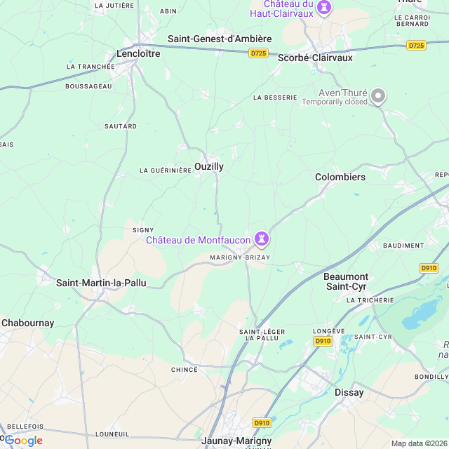 Approximate location