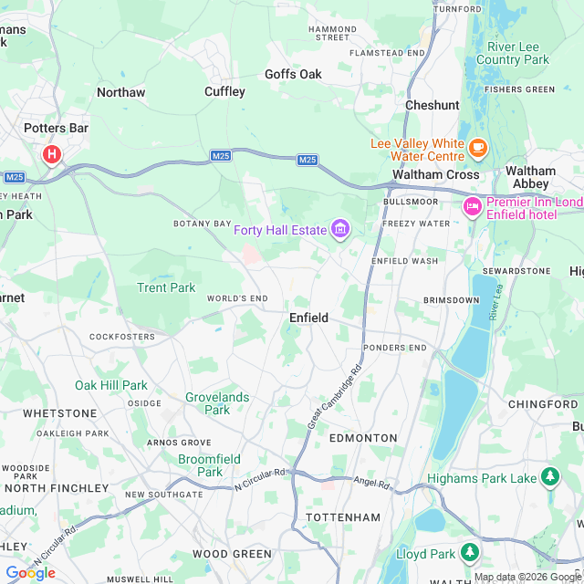 Approximate location