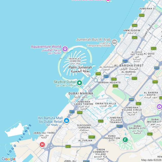 Approximate location