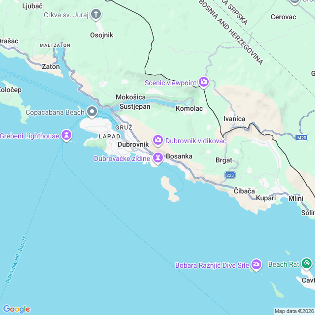 Approximate location