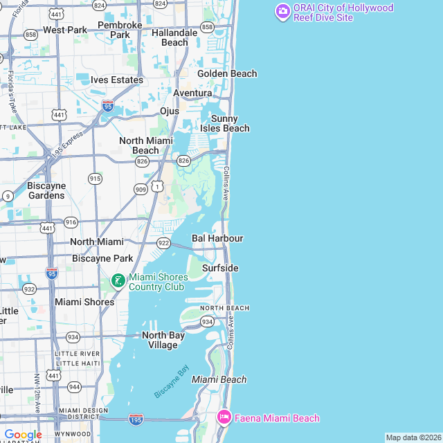 Approximate location