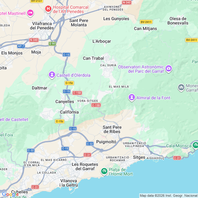 Approximate location