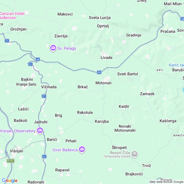 Approximate location