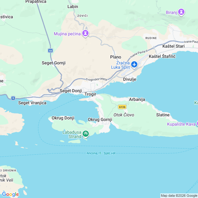 Approximate location