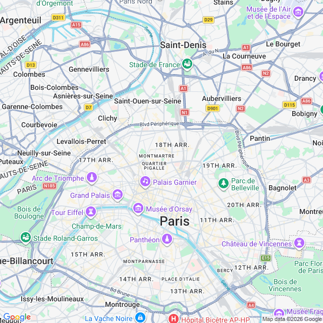 Approximate location