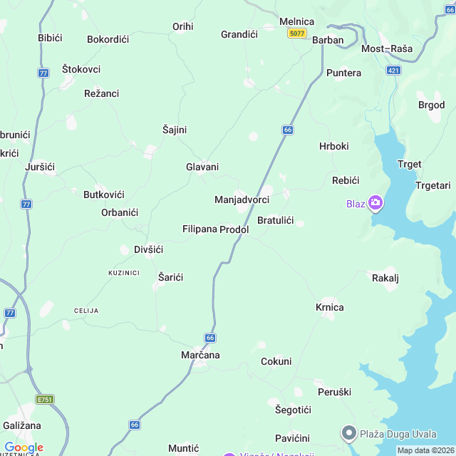 Approximate location