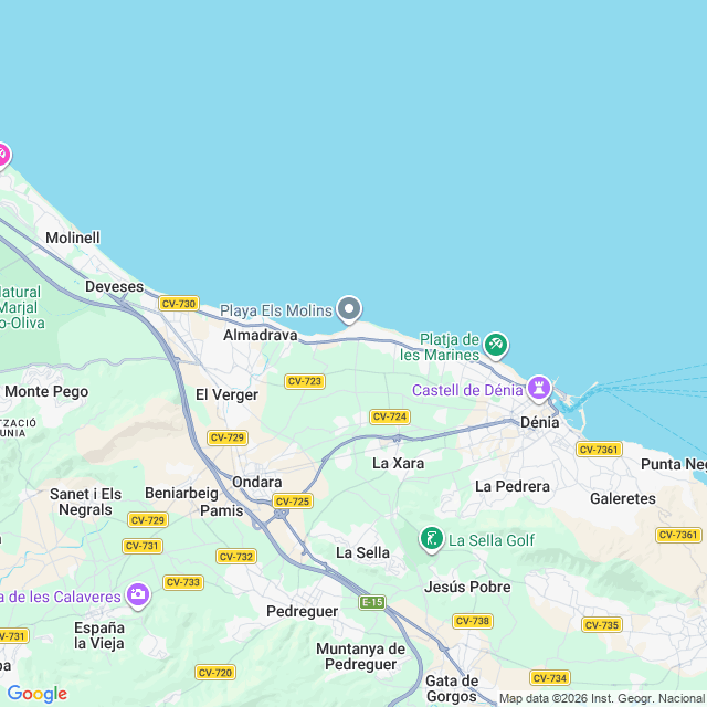 Approximate location