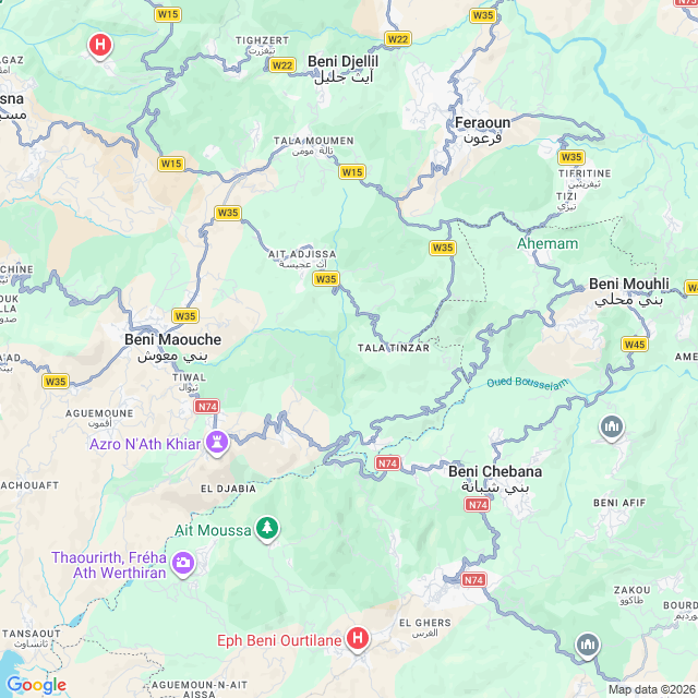 Approximate location