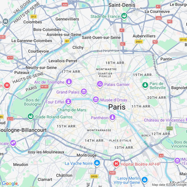 Approximate location