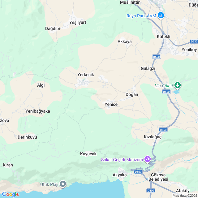 Approximate location