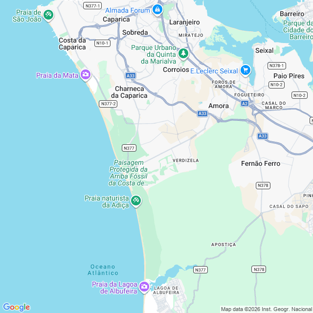 Approximate location