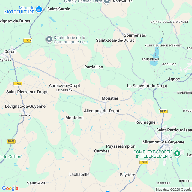 Approximate location